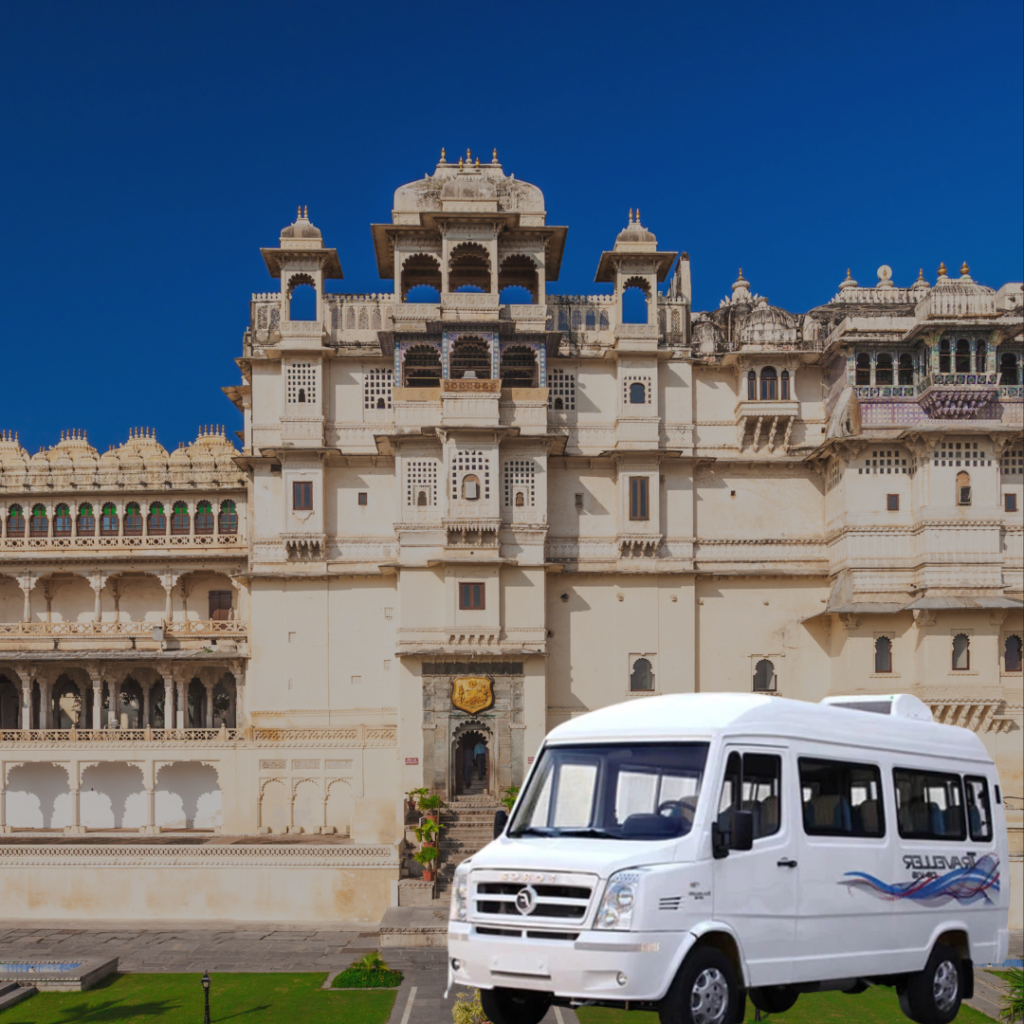 tempo traveller in udaipur